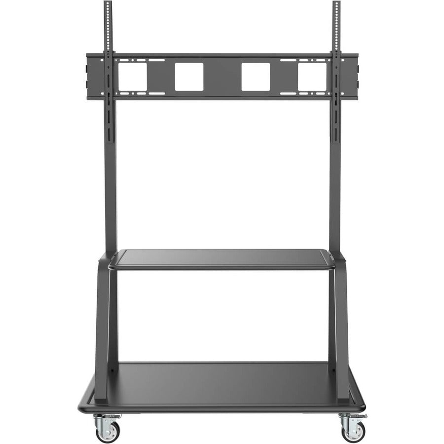Tripp Lite Dmcs60105Xxdd Heavy-Duty Rolling Tv Cart For 60” To 105” Flat-Screen Displays, Locking Casters, Black