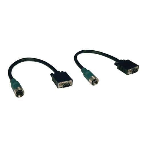 Tripp Lite Eza-Vgam-2 Easy Pull Type-A Connectors - M/M Set Of Vga