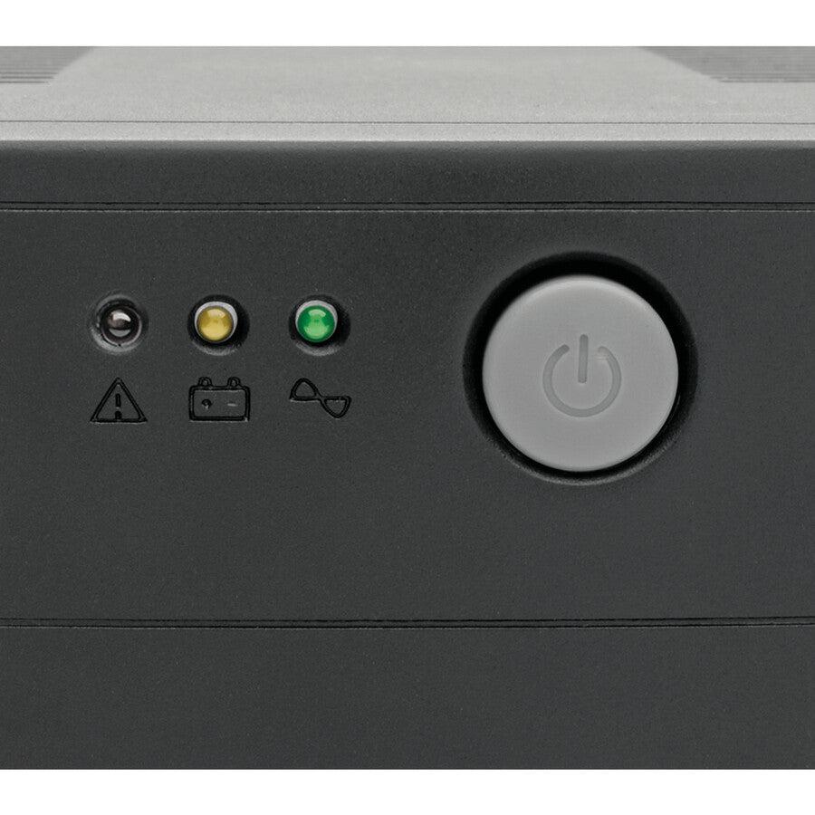 Tripp Lite Eaton 600VA Line-Interactive UPS - 360W Battery Backup | 6 Outlets BC600TU