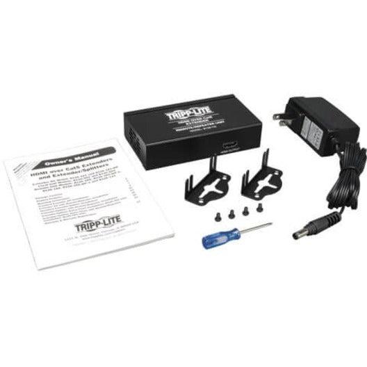 Tripp Lite Hdmi Over Cat5/Cat6 Active Extender, Box-Style Remote Repeater For Video And Audio, 1080P @ 60 Hz, Up To 53 M