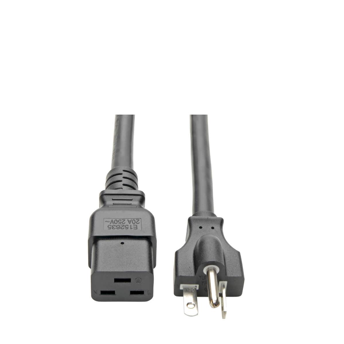 Tripp Lite Heavy-Duty Power Extension Cord, 20A, 12Awg (Iec-320-C19 To Nema 5-20P), 10-Ft.