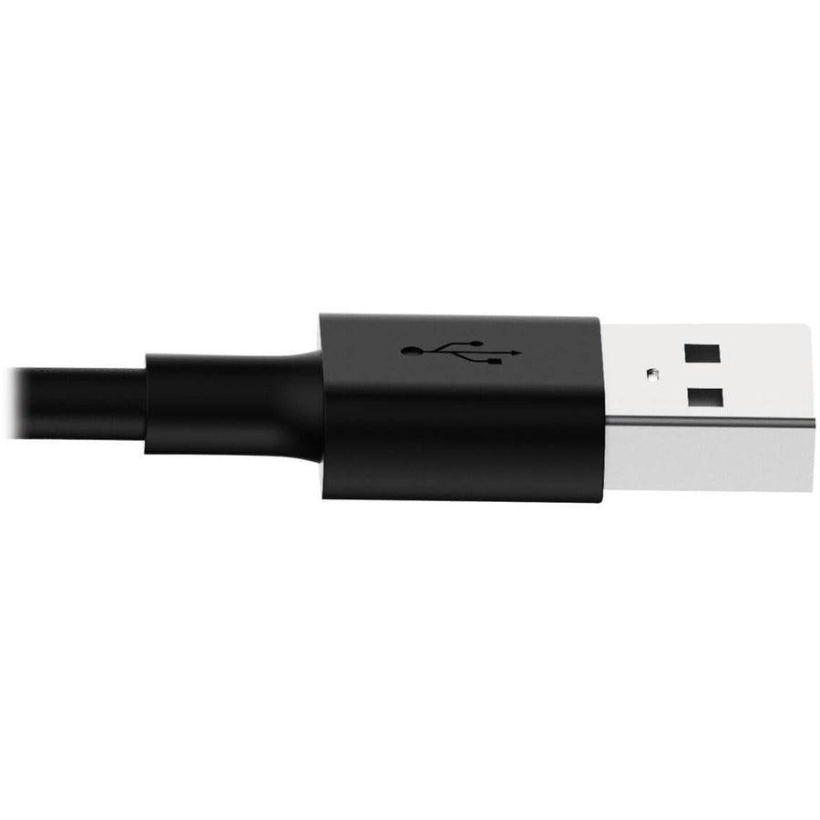 Tripp Lite M100-10N-Bk Usb-A To Lightning Sync/Charge Cable, Mfi Certified - Black, M/M, Usb 2.0, 10 In. (0.3M)