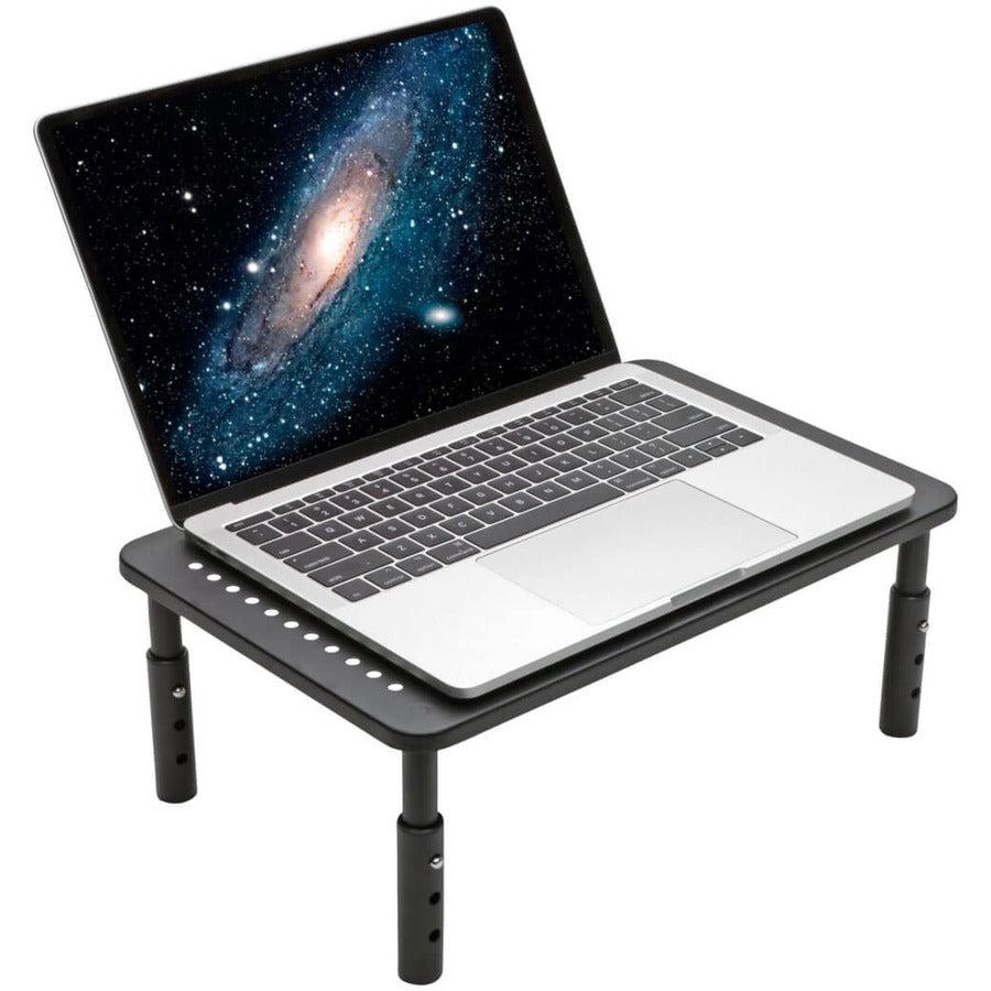 Tripp Lite Mr1411M Monitor Riser For Desk, 14 X 9 In. - Height Adjustable, Metal, Black