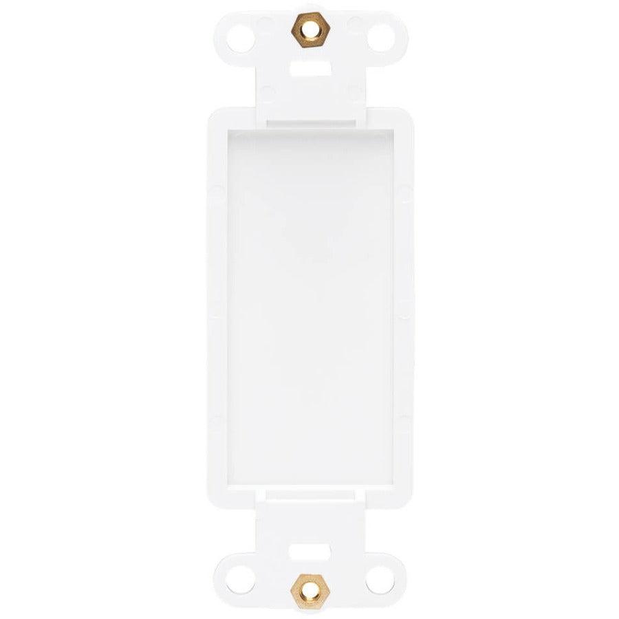Tripp Lite N042D-100V-Wh Center Plate Insert, Decora Style - Vertical, Blank