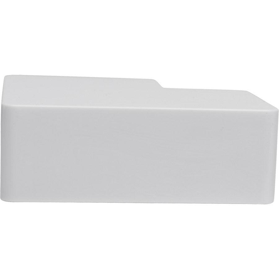 Tripp Lite N080-C25-L-Wh Raceway L Connector, 20 Pack, White, Taa