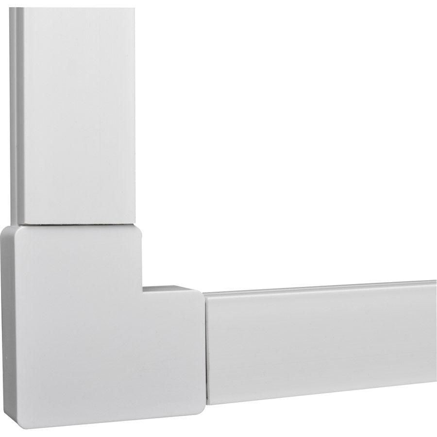 Tripp Lite N080-C25-L-Wh Raceway L Connector, 20 Pack, White, Taa