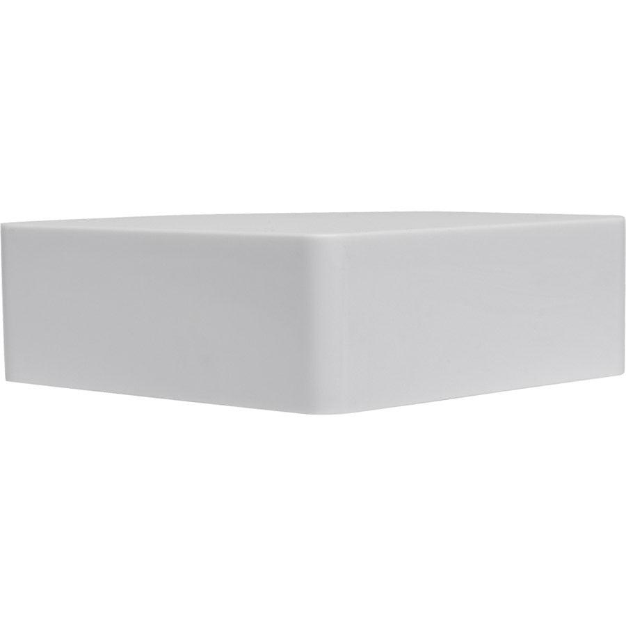 Tripp Lite N080-C25-L-Wh Raceway L Connector, 20 Pack, White, Taa