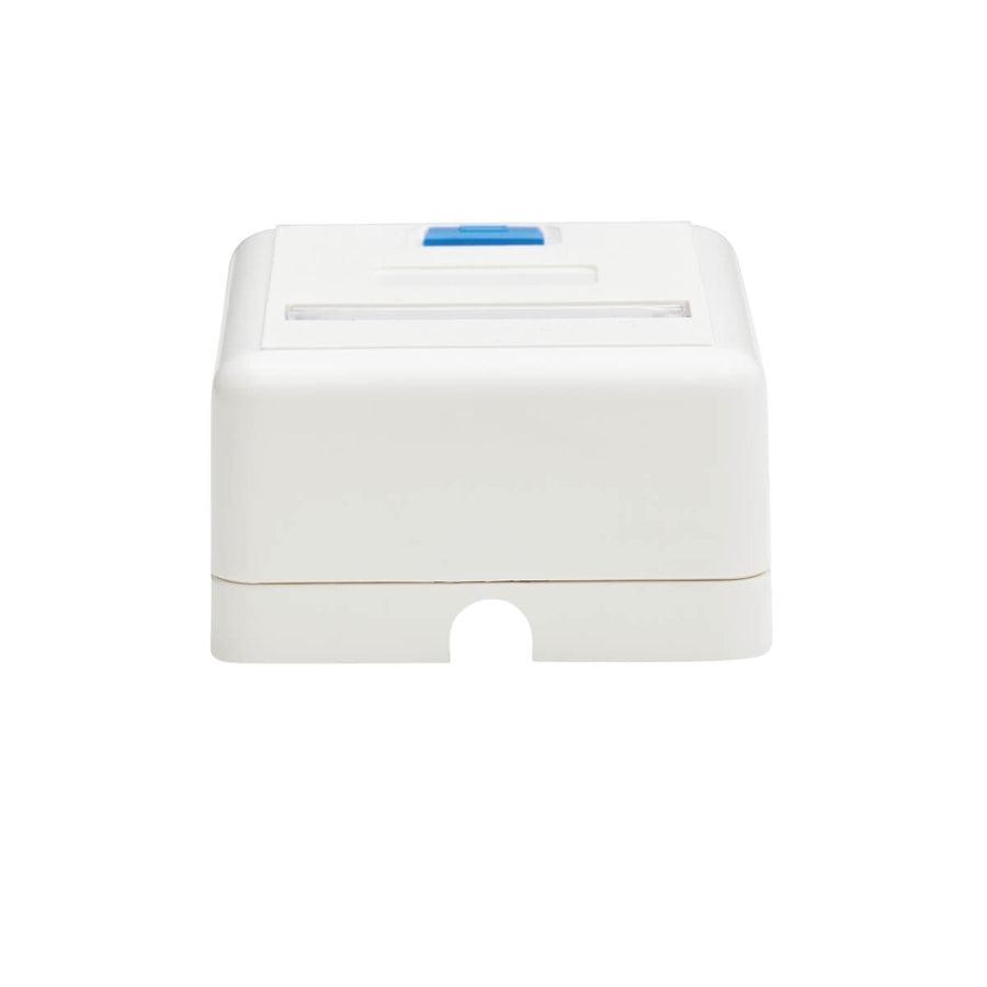 Tripp Lite N082-001-Wh Surface-Mount Box For Keystone Jack - 1 Port, White