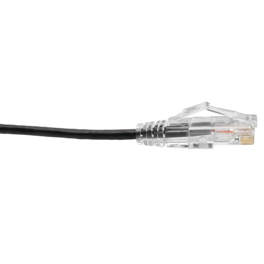 Tripp Lite N201-S03-Bk Cat6 Gigabit Snagless Slim Utp Ethernet Cable (Rj45 M/M), Black, 3 Ft. (0.91 M)