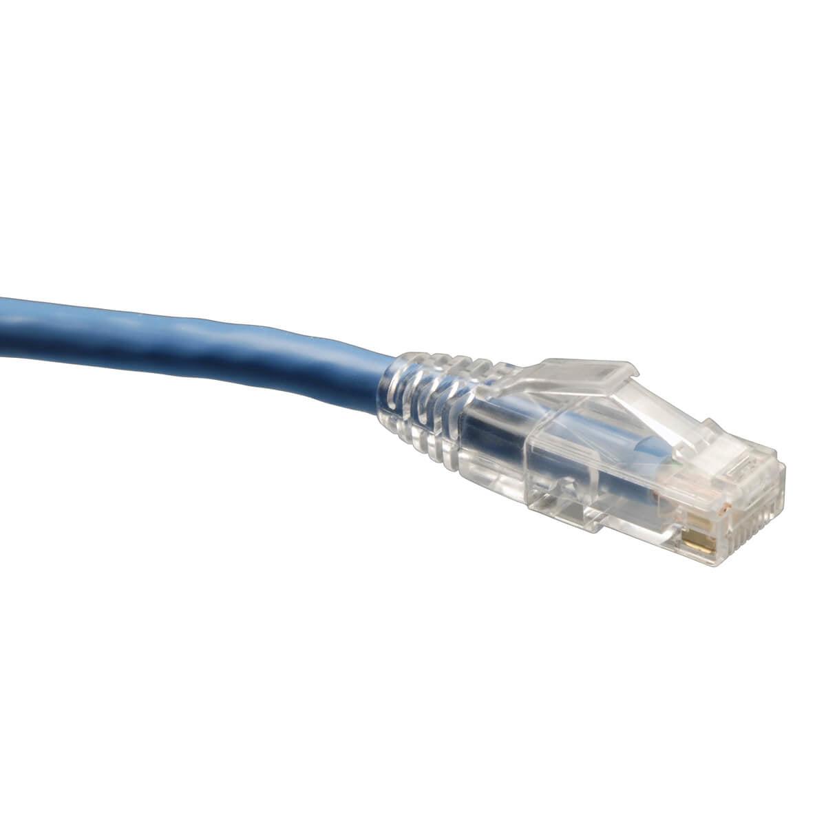 Tripp Lite N202-025-Bl Cat6 Gigabit Solid Conductor Snagless Utp Ethernet Cable (Rj45 M/M), Blue, 25 Ft. (7.62 M)