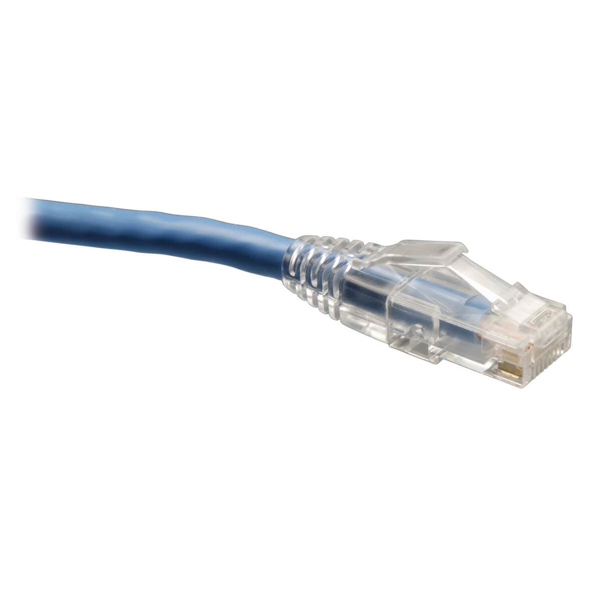 Tripp Lite N202-125-Bl Cat6 Gigabit Solid Conductor Snagless Utp Ethernet Cable (Rj45 M/M), Blue, 125 Ft. (38.1 M)
