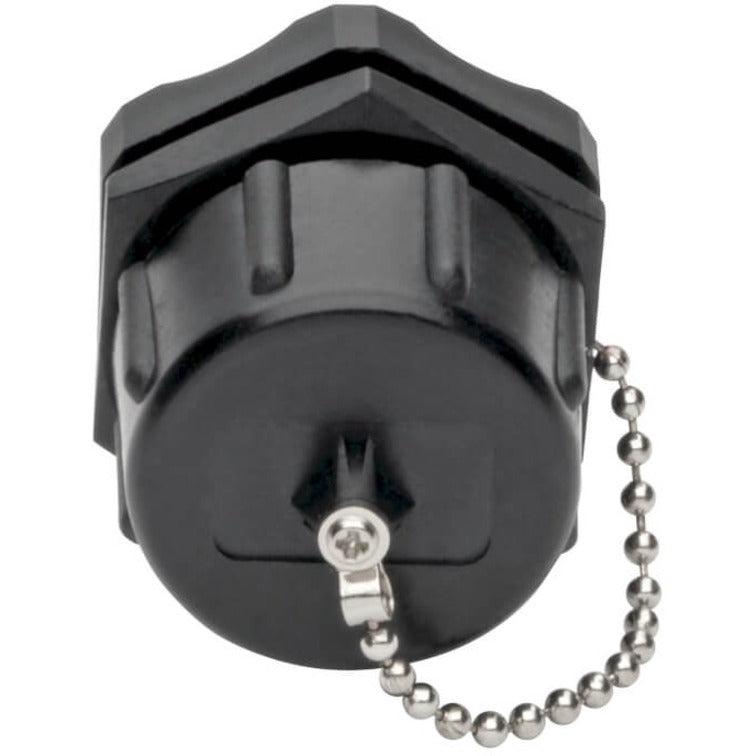 Tripp Lite N206-Bc01-Ind Rj45 Bulkhead Coupler For Cat5/Cat6, Female To Female, Shielded, Industrial, Dust Cap - Ip68, Taa