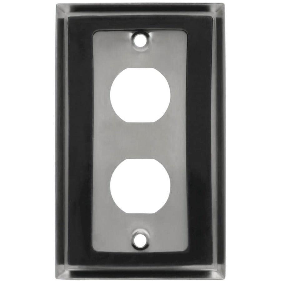 Tripp Lite N206-Fp02-Ind 2-Port Single Gang Faceplate, Stainless Steel, Industrial Grade, Ip44, Taa