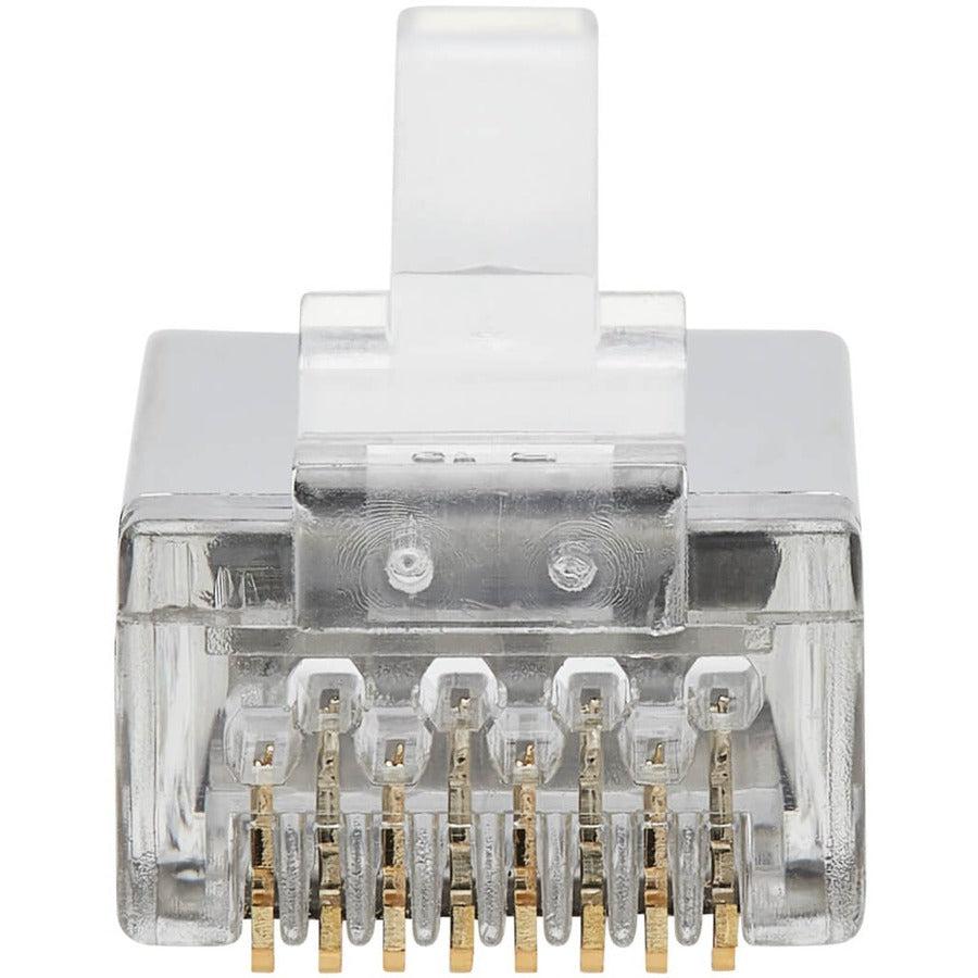 Tripp Lite N232-050-Ftp Cat6 Rj45 Pass-Through Ftp Modular Plug, 50 Pack