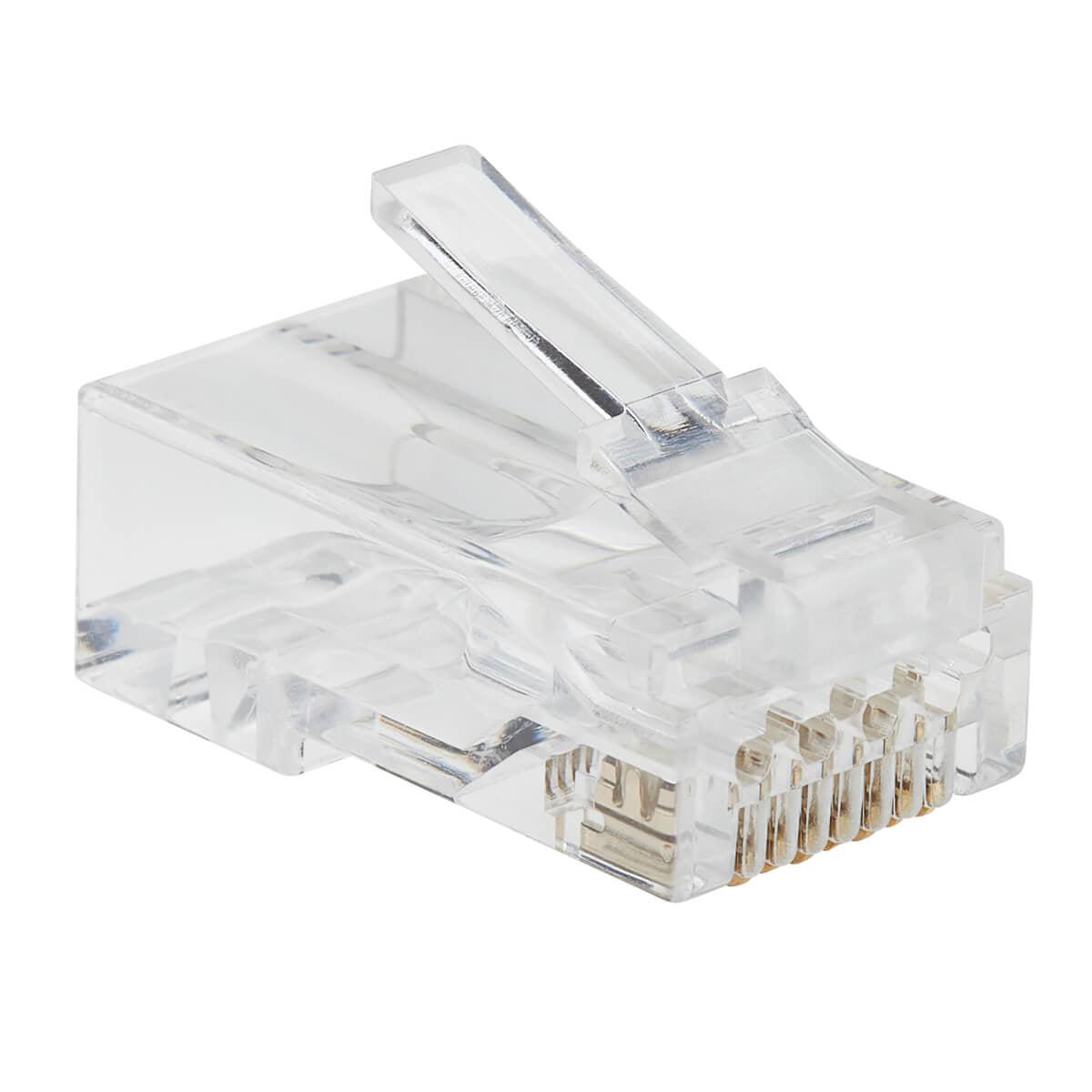 Tripp Lite N232-100-Utp Cat6 Rj45 Pass-Through Utp Modular Plug, 100 Pack