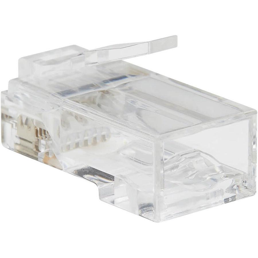 Tripp Lite N232-100-Utp Cat6 Rj45 Pass-Through Utp Modular Plug, 100 Pack