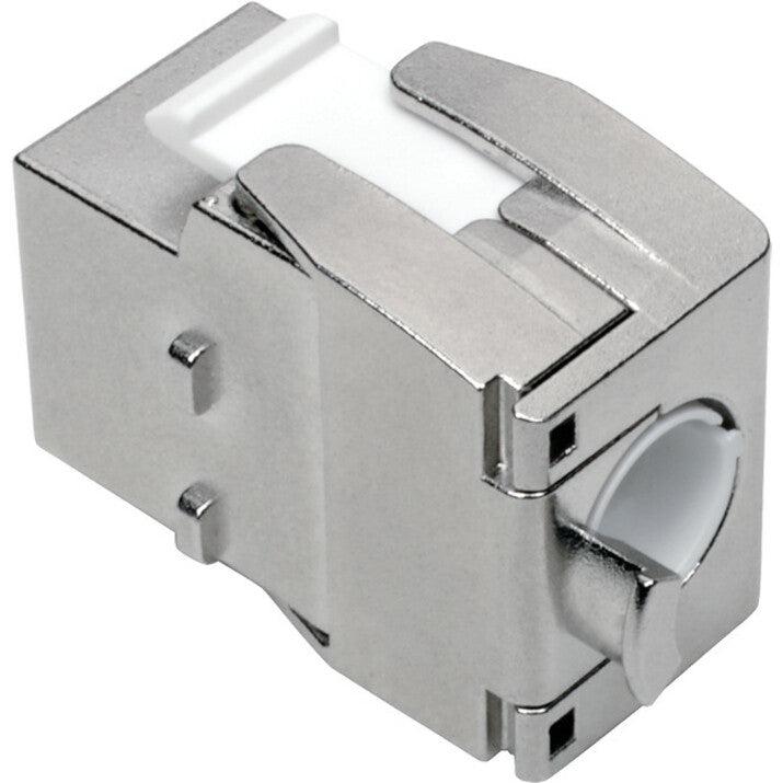 Tripp Lite N238-001-Sh-Tf Keystone Jack Cat6A/Cat6/Cat5E, Rj45, Shielded, Dust Cap - Toolless, Poe/Poe+ Compliant, Taa
