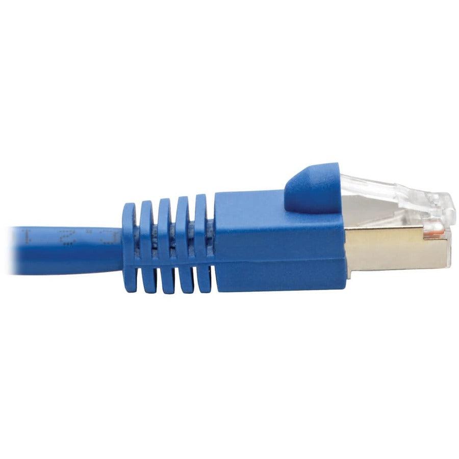 Tripp Lite N262-012-Bl Cat6A 10G-Certified Snagless Shielded Stp Ethernet Cable (Rj45 M/M), Poe, Blue, 12 Ft. (3.66 M)