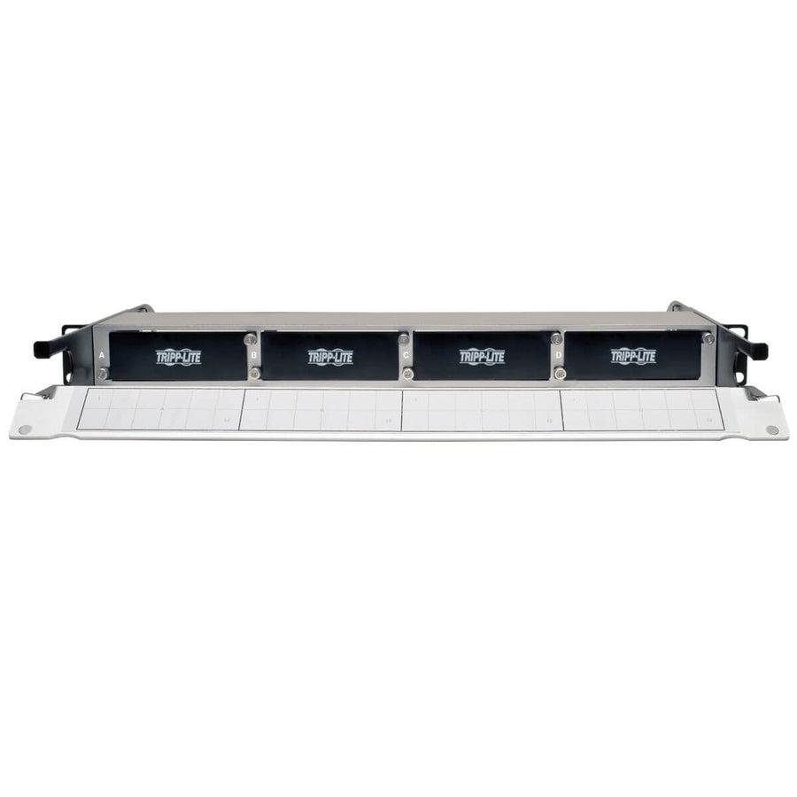 Tripp Lite N484-01U Copper/Fiber Enclosure For 4 High-Density Cassettes, 1U