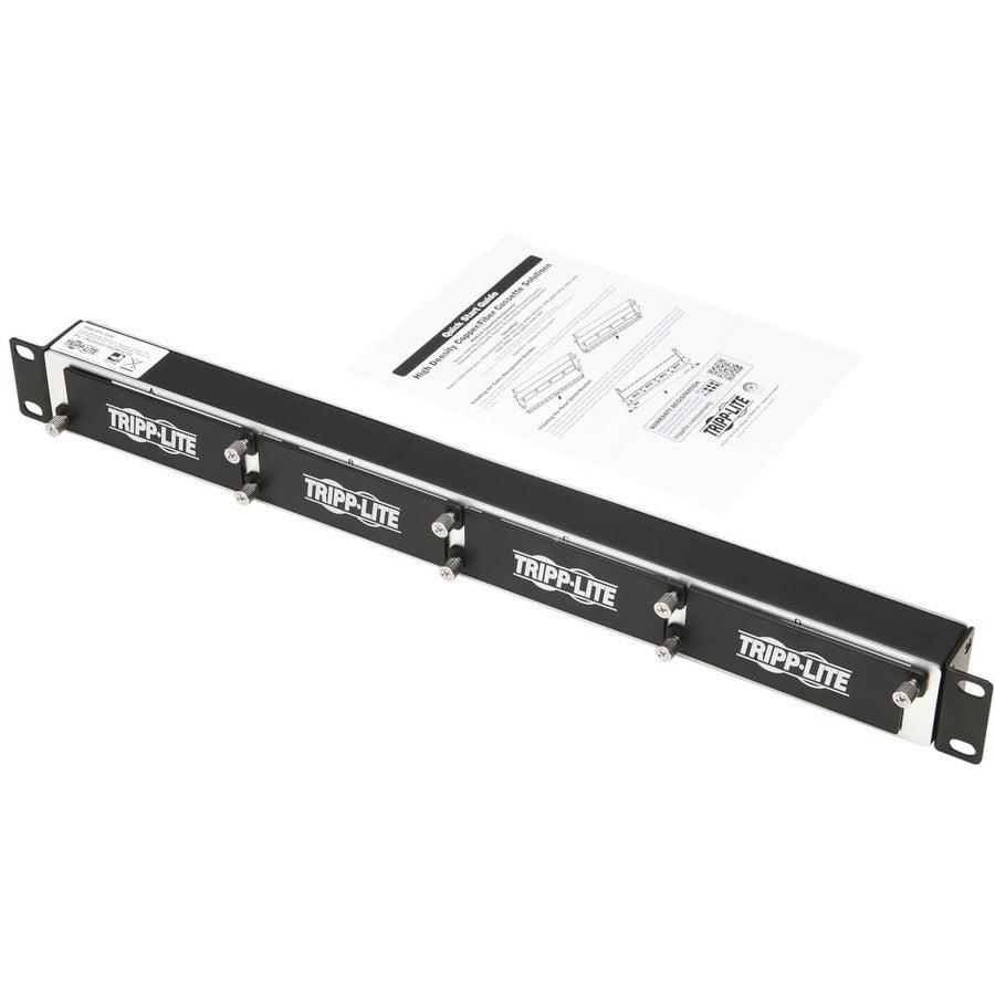 Tripp Lite N484-01U-Mini Enclosure Mini Panel For 4 Copper/Fiber Cassettes, 1U
