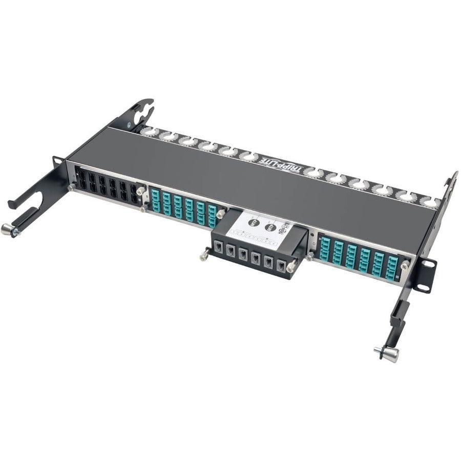 Tripp Lite N484-2M24-6M12 100Gb/120Gb To 40Gb Breakout Cassette, (X2) 24-Fiber Mtp/Mpo (Male With Pins) To (X6) 12-Fiber Mtp/Mpo (Male With Pins)