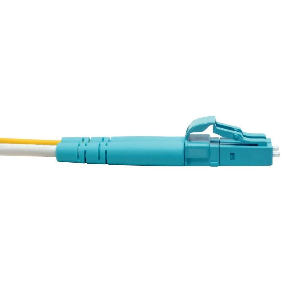 Tripp Lite N820-01M-Om5 Lc To Lc Multimode Duplex Fiber Optics Patch Cable, 1 Meter - 100Gb, 50/125, Om5, Lc/Lc, Lime Green
