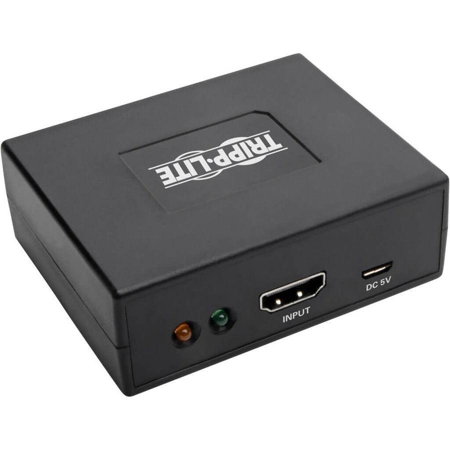 Tripp Lite P130-000-Aud4K6 4K Hdmi Audio Extractor With Toslink, Rca And 3.5 Mm Stereo Output, 7.1 Channel, 4K 60 Hz, Hdr
