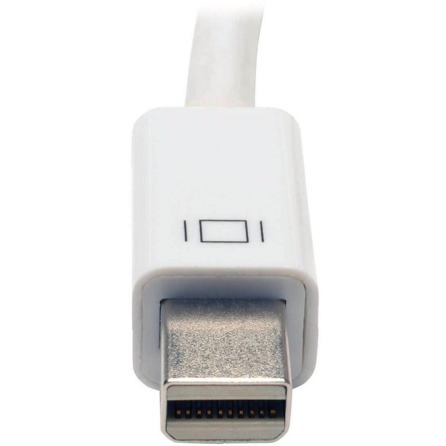 Tripp Lite P137-06N-Vga-V2 Keyspan Mini Displayport To Active Vga Adapter, Video Converter, Dp1.2, (M/F), White, 6-In. (15.24 Cm)