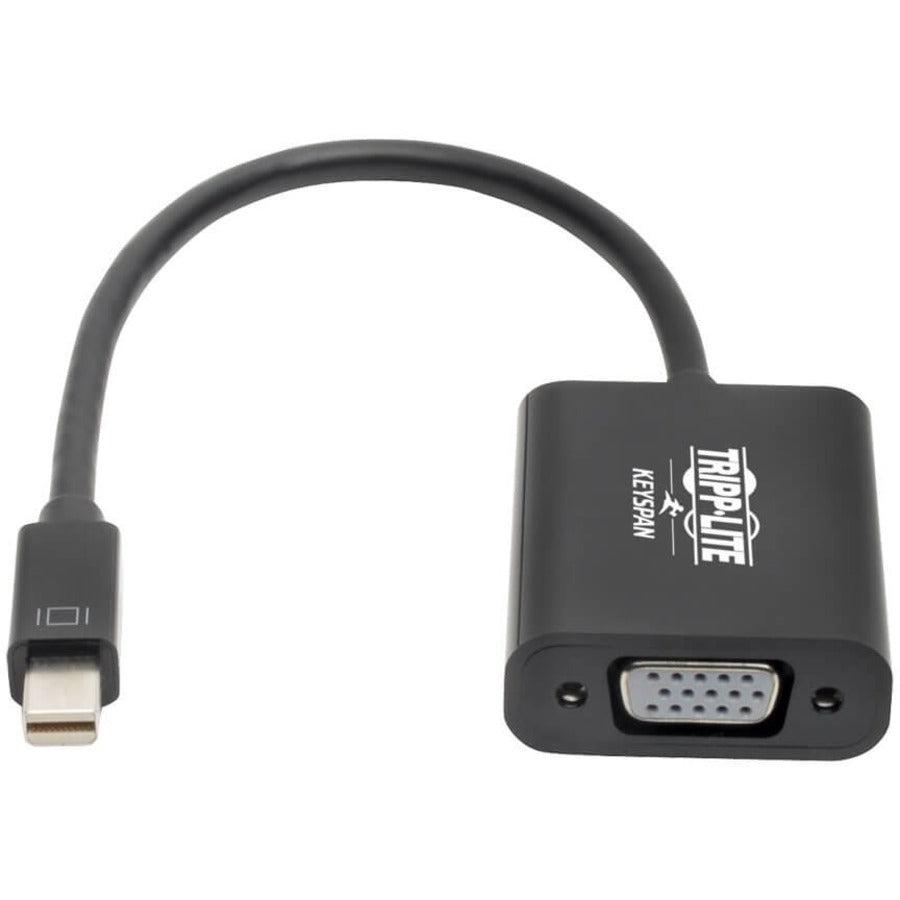 Tripp Lite P137-06N-Vgab Keyspan Mini Displayport To Active Vga Adapter, Video Converter (M/F), Black, 6-In. (15.24 Cm)