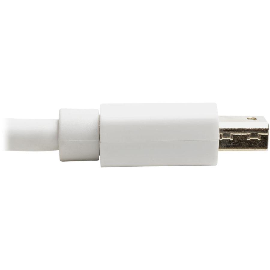 Tripp Lite P139-06N-Dp-V2B Keyspan Mini Displayport To Displayport Cable Adapter (M/F) - 4K 60 Hz, Dp 1.2, Hdcp 2.2, 6 In. (15.2 Cm)