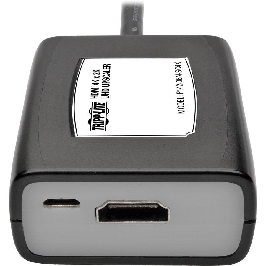 Tripp Lite P142-06N-Sc4K Hdmi 4K X 2K Uhd Upscaler @ 24 Hz, Taa