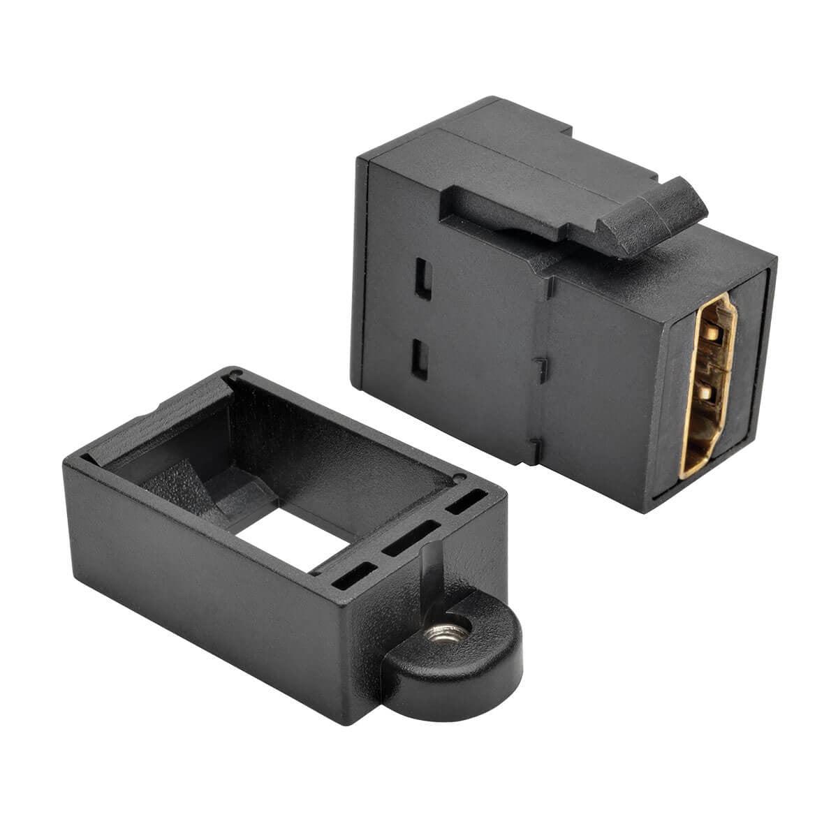 Tripp Lite P164-000-Kp-Bk Hdmi All-In-One Keystone/Panel Mount Coupler (F/F), Black