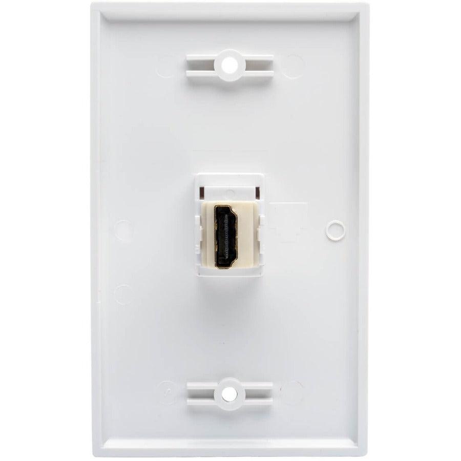 Tripp Lite P164-000-Kj-Wh Hdmi Keystone Wallplate Coupler, White (F/F)