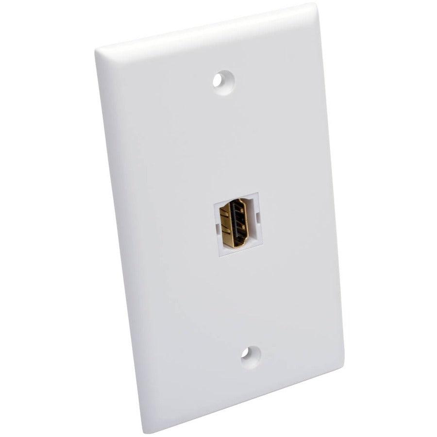 Tripp Lite P164-000-Kj-Wh Hdmi Keystone Wallplate Coupler, White (F/F)