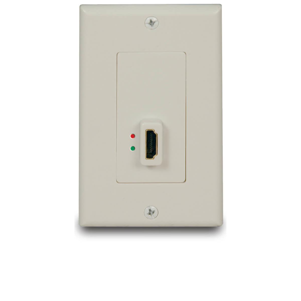 Tripp Lite P166-001-A Hdmi Display-Side Wallplate With Active Signal Booster, White (F/F)