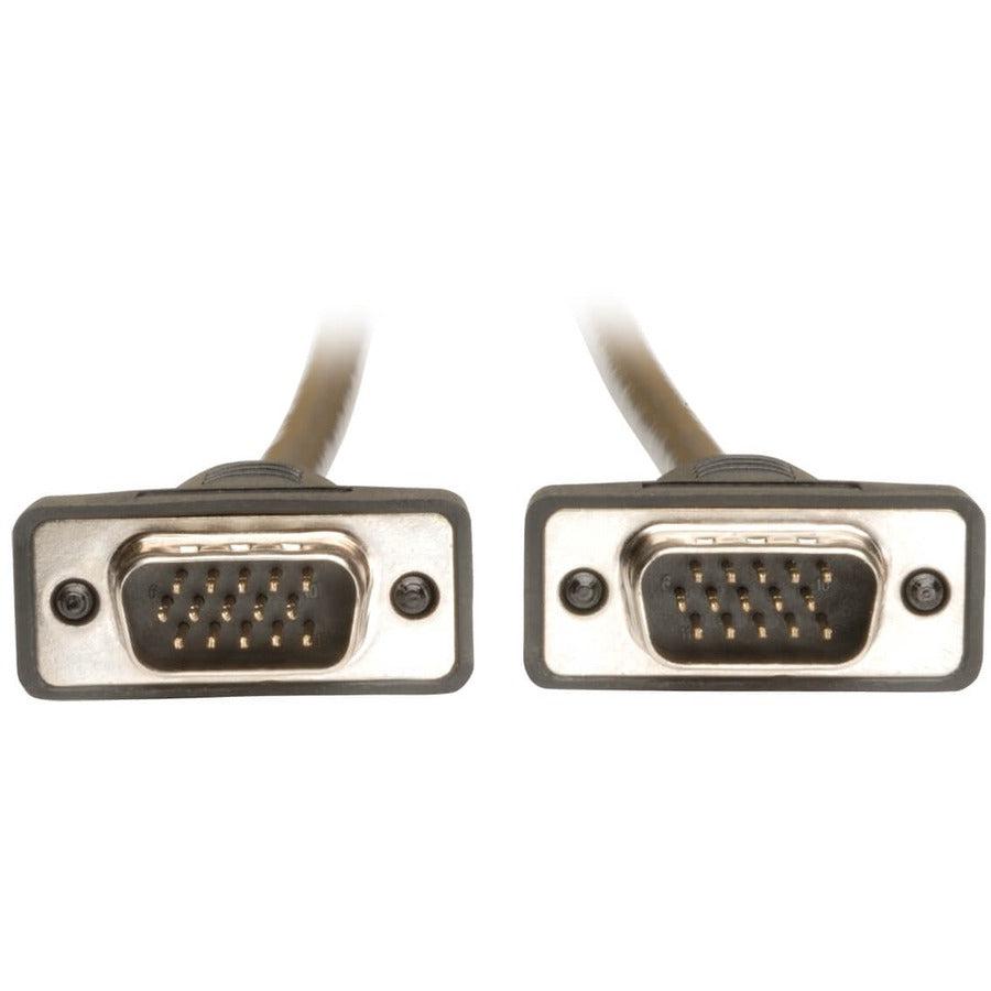 Tripp Lite P502-006-Sm Low-Profile Vga High-Resolution Rgb Coaxial Cable (Hd15 M/M)), 6 Ft. (1.83 M)