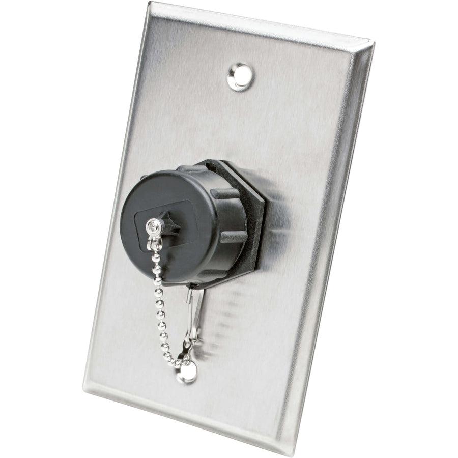 Tripp Lite P569-000-Ff-Ind 4K Hdmi Coupler With Ethernet (F/F), Industrial High Speed, 4K 60 Hz, Hdr, Ip68 Rated, Dust Cap