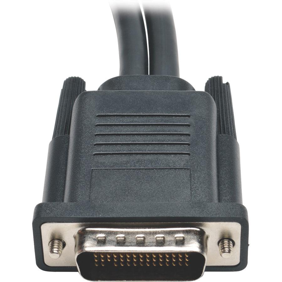 Tripp Lite P576-001-Dp Dms-59 To Dual Displayport Splitter Y Cable (M To 2Xf), 1 Ft. (0.31 M)