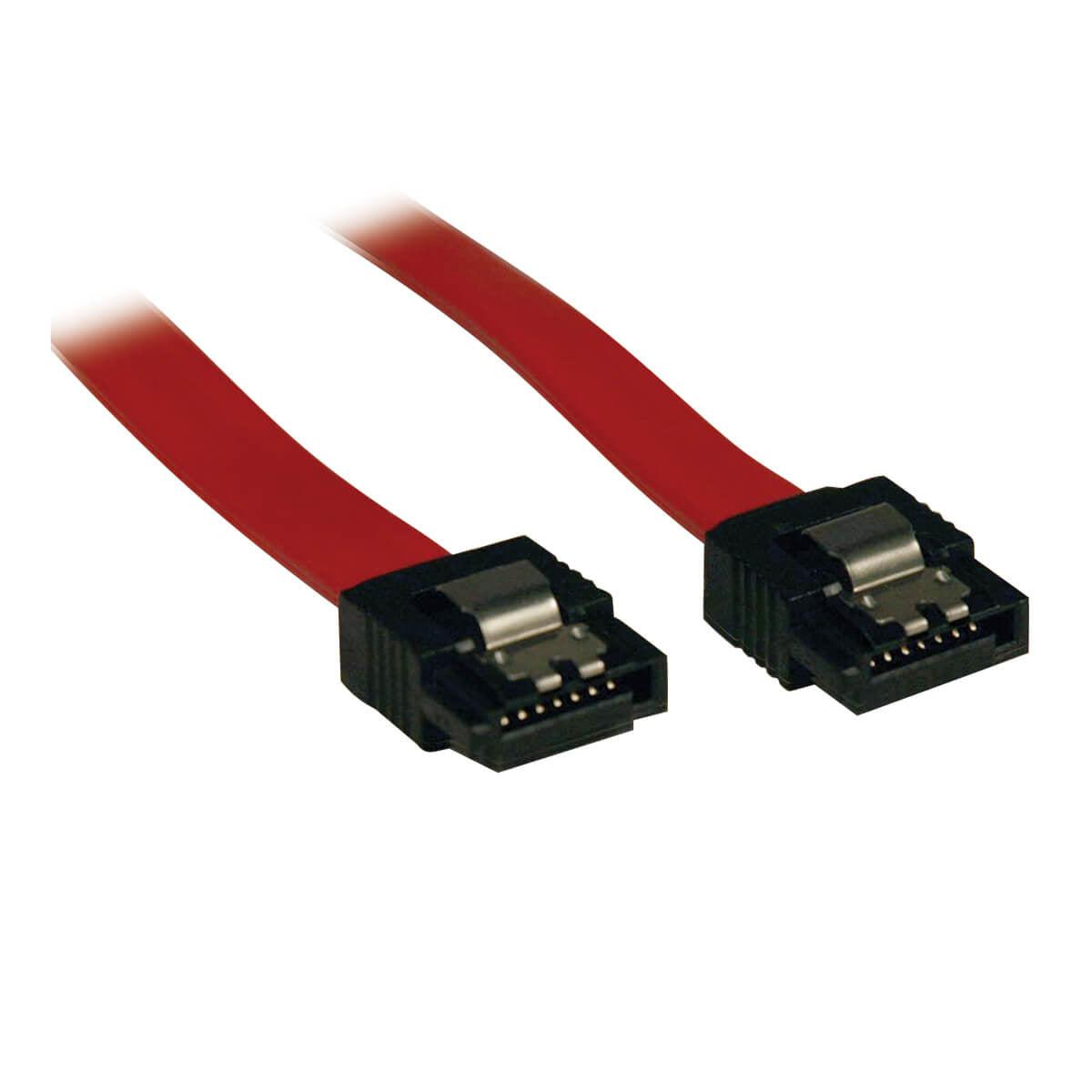Tripp Lite P940-12I Serial Ata (Sata) Latching Signal Cable (7Pin/7Pin), 12-In. (30.48 Cm)