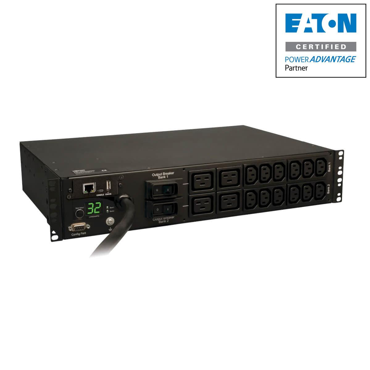 Tripp Lite Pdumnh32Hv 7.4Kw Single-Phase Monitored Pdu With Lx Platform Interface, 230V Outlets