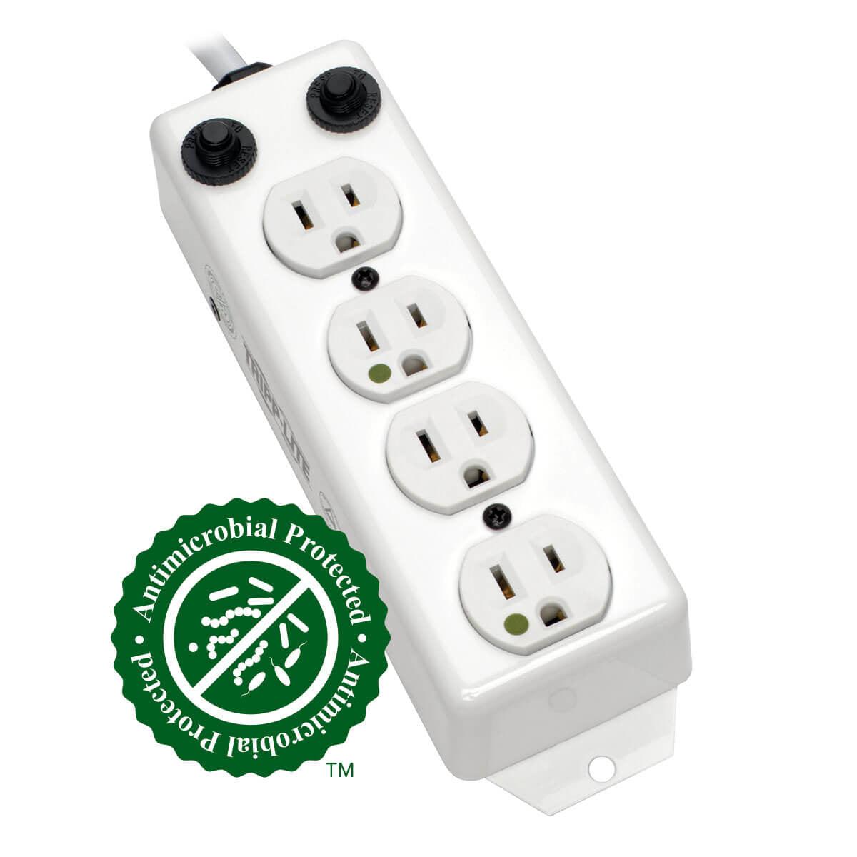 Tripp Lite Ps-402-Hg-Oem Surge Protector White 4 Ac Outlet(S) 120 V 4.572 M