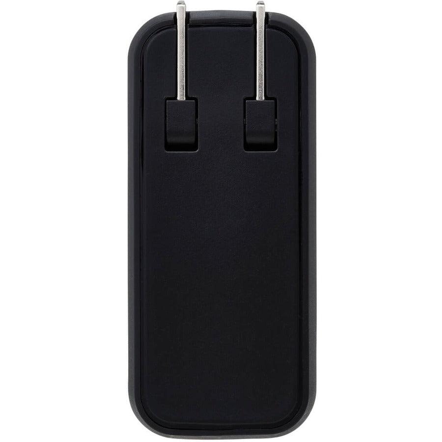 Tripp Lite Portable 5000Mah 2-Port Mobile Power Bank And Usb Battery Wall Charger Combo - Direct Plug, Black