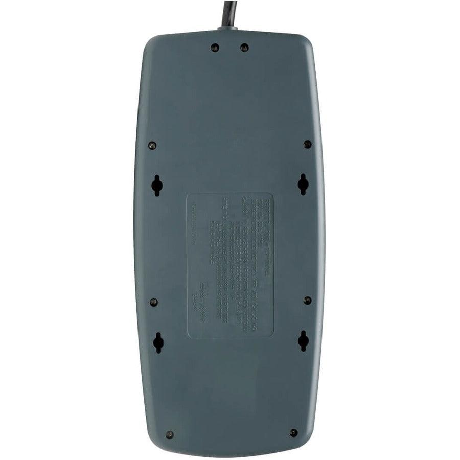 Tripp Lite Protect It! 10-Outlet Surge Protector, 8-Ft. Cord, 3345 Joules, Tel/Modem/Coaxial Protection
