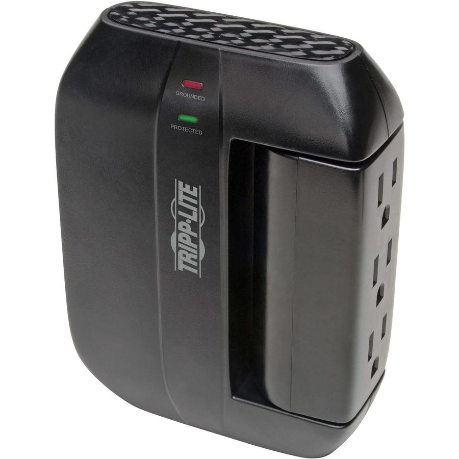 Tripp Lite Protect It! Surge Protector With 6 Rotatable Outlets, Direct-Plug In, 1500 Joules