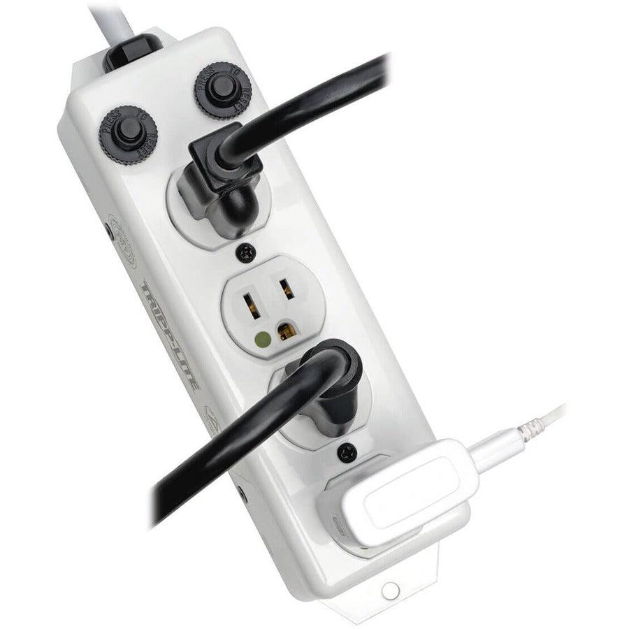 Tripp Lite Ps-402-Hg-Oem Surge Protector White 4 Ac Outlet(S) 120 V 4.572 M