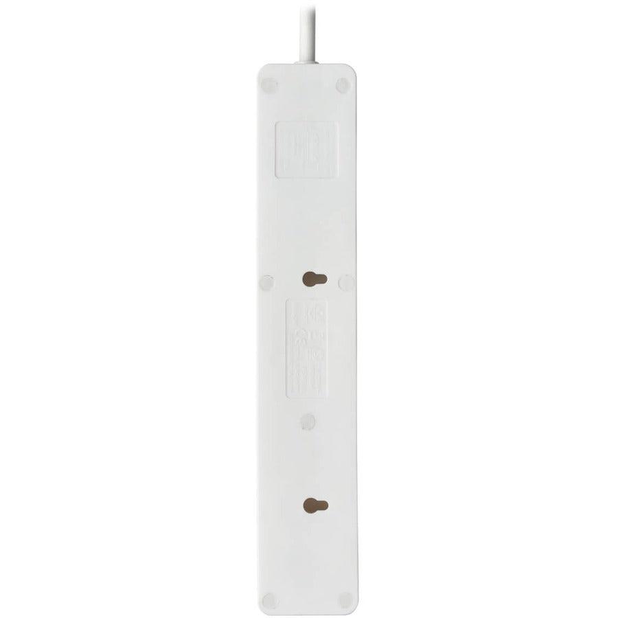 Tripp Lite Ps4B18 4-Outlet Power Strip - British Bs1363A Outlets, 220-250V Ac, 13A, 1.8 M Cord, Bs1363A Plug, White