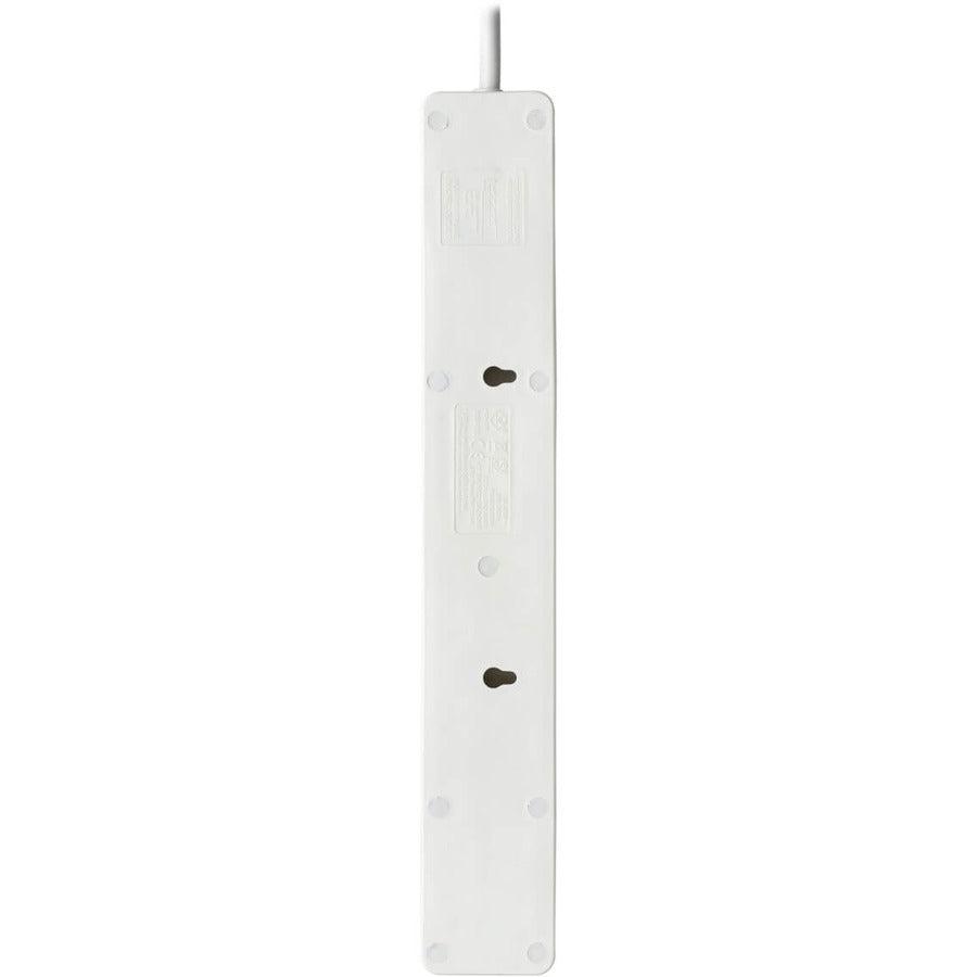 Tripp Lite Ps4B18Usbw 4-Outlet Power Strip With Usb-A Charging - Bs1363A Outlets, 220-250V, 13A, 1.8 M Cord, Bs1363A Plug, White