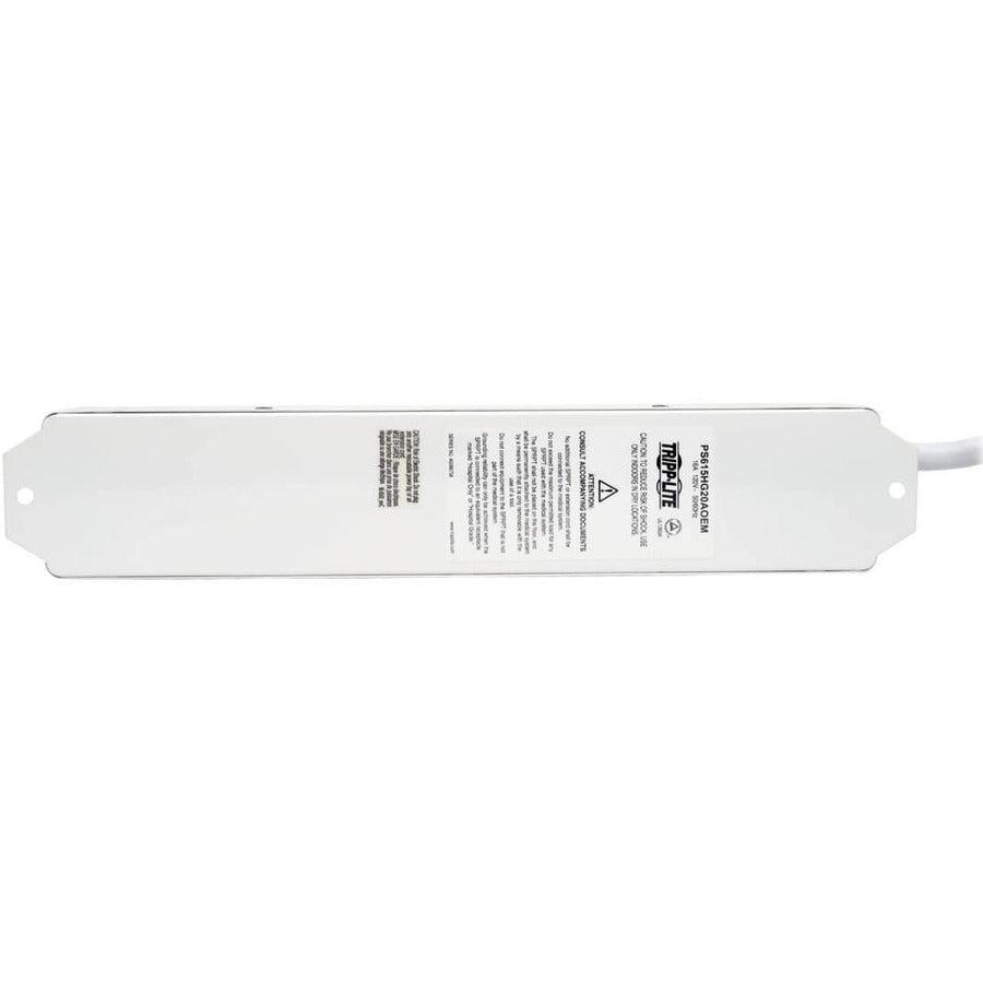 Tripp Lite Ps625Hg20Aoem Surge Protector White 6 Ac Outlet(S) 120 V 7.62 M