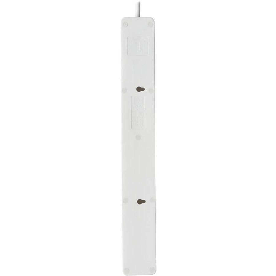 Tripp Lite Ps6B18 6-Outlet Power Strip - British Bs1363A Outlets, 220-250V Ac, 13A, 1.8 M Cord, Bs1363A Plug, White