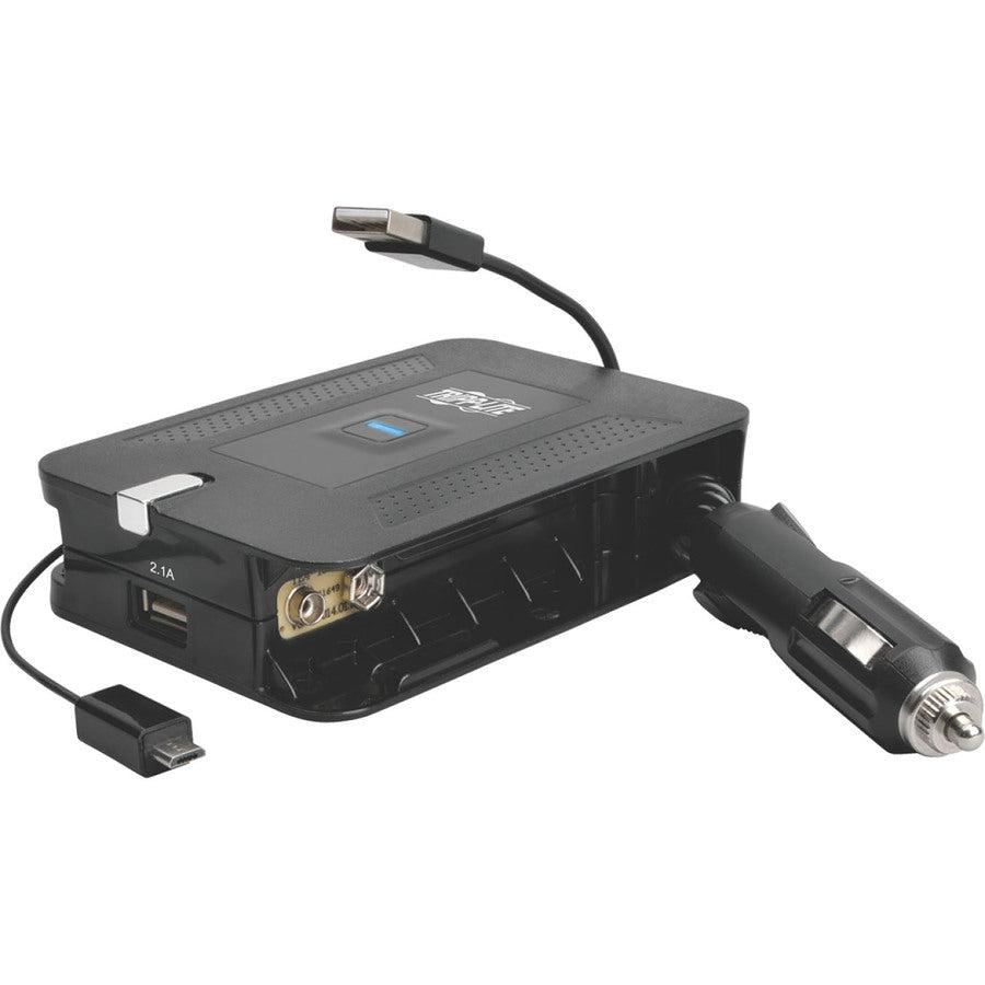 Tripp Lite Pv4In1 Mobile Device Charger Black Auto, Indoor, Outdoor